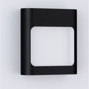 Aplica LED iluminat exterior modern IP54 TALL negru 175214 universul-luminii.ro