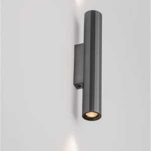 Aplica LED iluminat sus si jos RIVETA nickel negru 627004 universul-luminii.ro