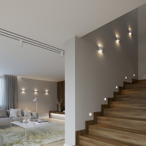 Aplica LED lumina ambientala up/down, protectie IP44 Zone alb - Img 3