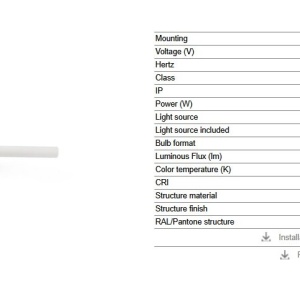 Aplica LED oglinda, tablou IP44 CALMA blue/opal 50cm - Img 5