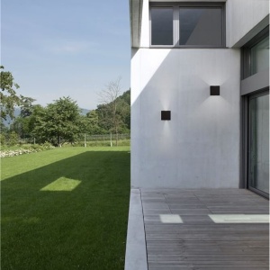 Aplica LED pentru exterior design modern IP54 Epic negru 129954 universul-luminii.ro