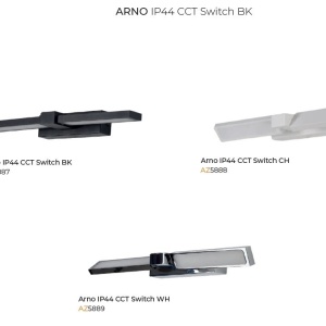 Aplica LED pentru oglinda/tablou IP44 ARNO CCT SWITCH negru 144744 universul-luminii.ro