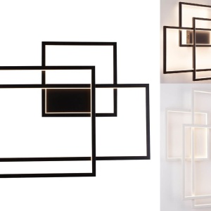 Aplica LED XXL perete / tavan design modern GEOMETRIC alba W0234 MX 42904 universul-luminii.ro