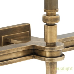 Aplica LUX cu 3 brate din alama finisaj vintage, Waterloo Triple 110990 HZ 54584 universul-luminii.ro