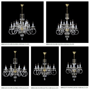 Aplica LUX design modern, Cristal Bohemia Exclusive Miracle 195364 universul-luminii.ro