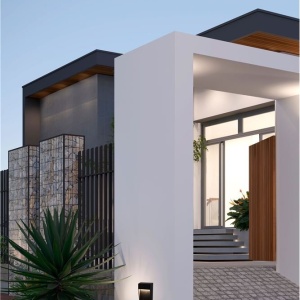 Aplica neagra LED pentru exterior protectie IP54 FEM 248324 universul-luminii.ro