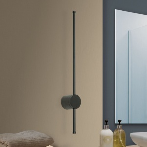 Aplica pentru baie stil minimalist IP54 FERDINAND negru 155884 universul-luminii.ro