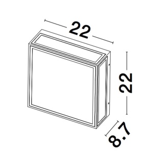 Aplica pentru iluminat exterior IP65 SORREN NVL-9197702 190804 universul-luminii.ro