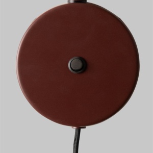 Aplica perete din metal cu brat articulat Bilbao visiniu 248654 universul-luminii.ro