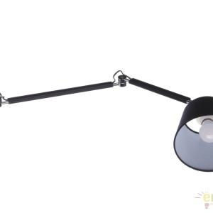 Aplica perete directionabila design modern ZYTA S neagra 183954 universul-luminii.ro
