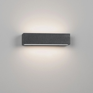 Aplica perete exterior din ciment negru IP65 QUARRO LED - Img 5