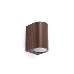 Aplica perete exterior IP65, 1xGU10 ESTELA maro ruginiu