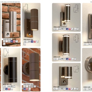 Aplica perete exterior Up and Down IP44 Metro 207654 universul-luminii.ro