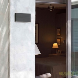 APLICA PERETE LED DE EXTERIOR ADAY-2 NEAGRA 70647 47384 universul-luminii.ro