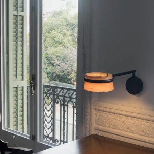 Aplica perete LED dimabila design deosebit LOOP frasin 29396 180164 universul-luminii.ro