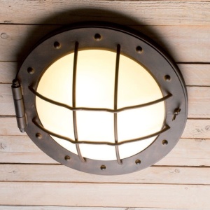 Aplica perete sau tavan design industrial din fier forjat DE 2627, 54cm
