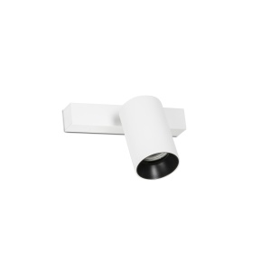 Aplica perete / tavan cu spot directionabil design modern STAN 1L alba 84484 universul-luminii.ro