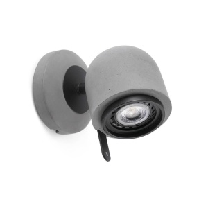 Aplica perete tip spot directionabil STONE-1 gri 43500
