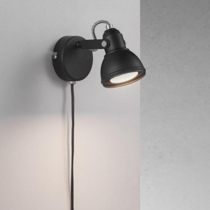 Aplica, Spot directionabil Aslak, negru 45721003 NL 72094 universul-luminii.ro