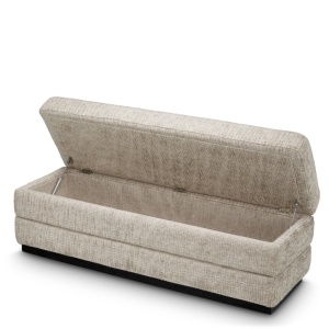 Bancheta cu spatiu de depozitare Valmont, Creststone beige - Img 5