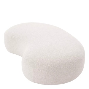 Bancheta design modern LUX Bjorn, boucle crem 115574 HZ - Img 4