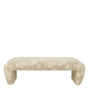 Bancheta eleganta design LUX Eastborne, Brooklyn sand - Img 5
