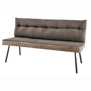 Bancheta moderna BIG GEORGE 160cm maro taupe