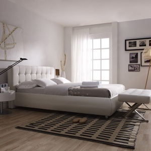 Bancheta tapitata design modern Bock AC-TB0083-X - Img 5