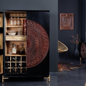 Bar design Boho Chic Mandala 140cm Mango - Img 4