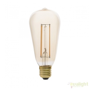 Bec LED decorativ dimabil FILAMENT amber E27 5W 2200K 17433