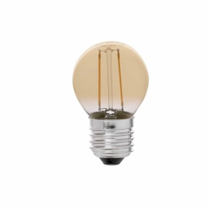 Bec LED E27 G45 FILAMENT AMBER 2W 2200K 17414