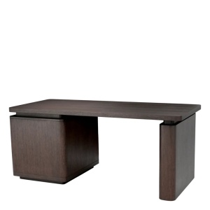 Birou design LUX Modesto, Mocha oak - Img 4