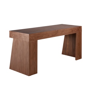 Birou elegant design LUX furnir de nuc Office Walnut - Img 4