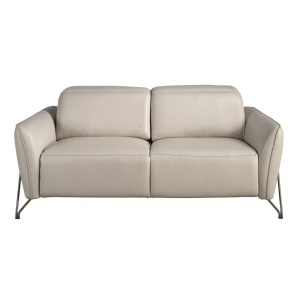 Canapea 2 locuri design italian, Functia Relax, Cowhide sand - Img 3