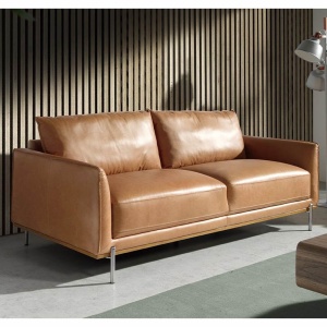 Canapea 3 locuri eleganta, design LUX Buffalo brown