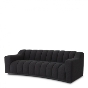 Canapea design LUX Kelly S boucle negru 115144 HZ
