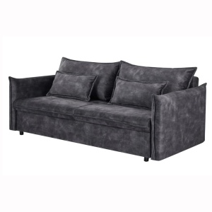 Canapea extensibila, Catifea Gri APARTMENT 215cm