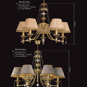 Candelabru 10 brate realizat manual Nico - Img 8
