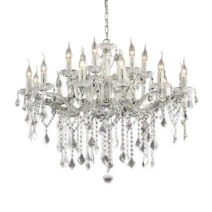 Candelabru 18 brate cristal Venezian FLORIAN SP18 CROMO 075150