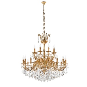 Candelabru 24 brate LUX cu cristale Scholer, Nur