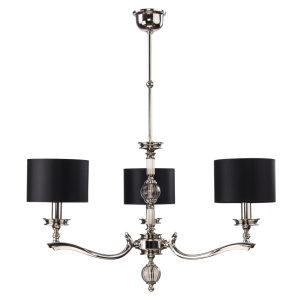 Candelabru 3 brate design modern realizat manual Tivoli