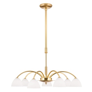 Candelabru 7 brate elegant design modern OPALDESIGN, auriu mat - Img 8