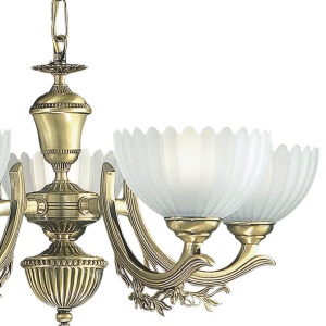 Candelabru clasic cu 5 brate design italian 2825 101614 universul-luminii.ro
