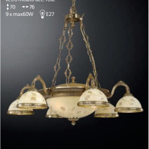 Candelabru clasic realizat manual 6308 107214 universul-luminii.ro