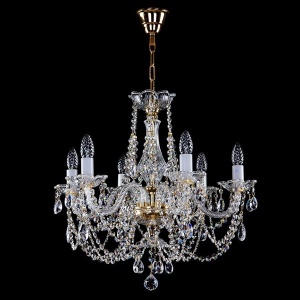 Candelabru Cristal Bohemia Exclusive 6 brate, diam. 62cm ANJA VI CE