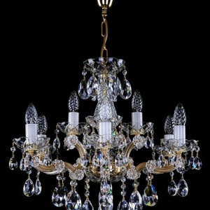 Candelabru Cristal Bohemia Exclusive 9 brate, diam.58cm MARIA TEREZIA 26 CE