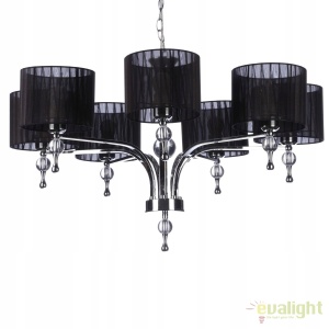 Candelabru design elegant Impress 7 Black 182494 universul-luminii.ro