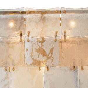 Candelabru design LUX, Sticla, Alama Antic, Laurent - Img 8