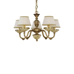 Candelabru din alama 5 brate design italian 6522 107264 universul-luminii.ro