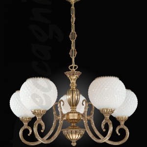 Candelabru din alama cu 5 brate design italian 8550 107944 universul-luminii.ro